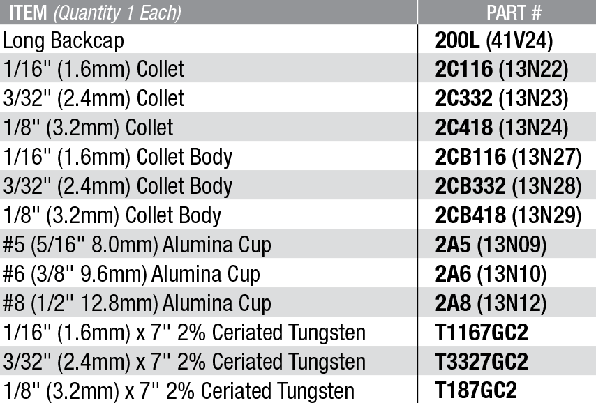 KIT D'ACCESSOIRES AK-4