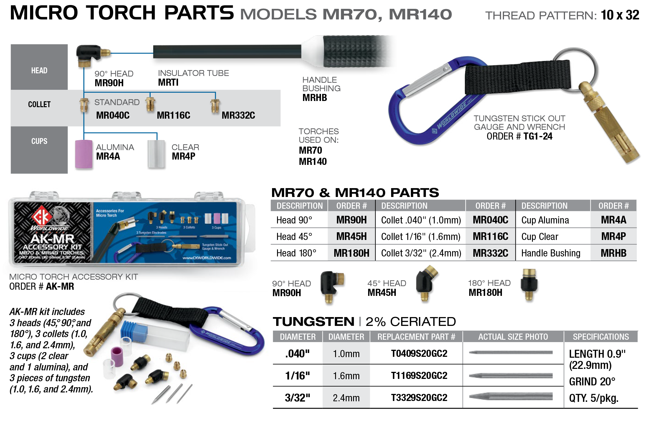 Micro Torch Parts